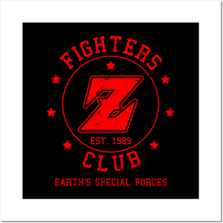 Anime Manga Fighters Club Gift For Anime Fans Posters and Art